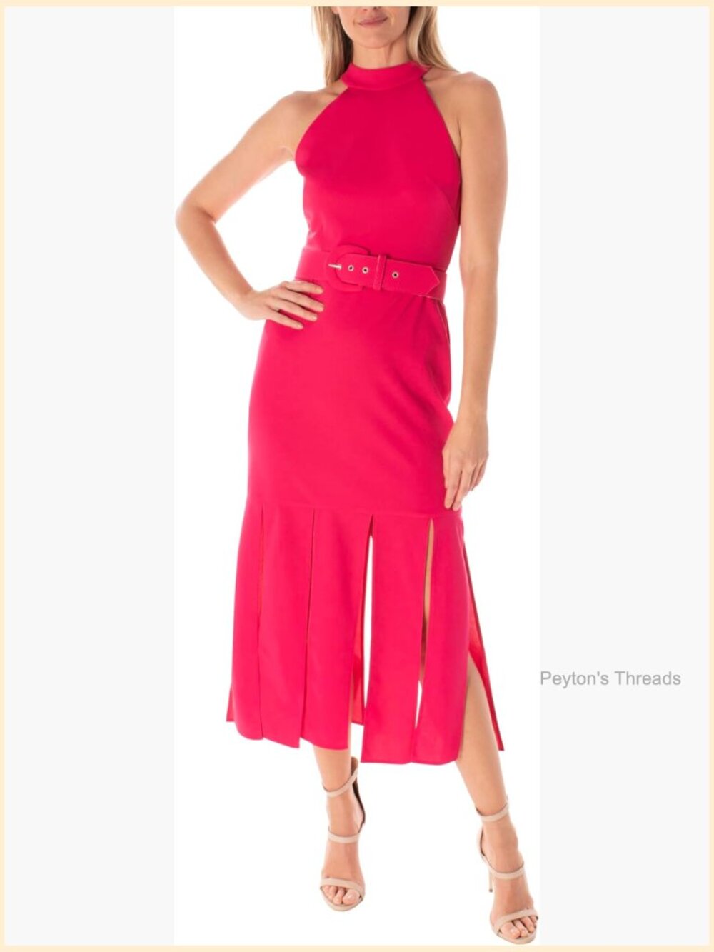 carwash dress for ladies Dresses | Halter Neck Midi With Hem Sleeveless Trend  Formal Dress Canada